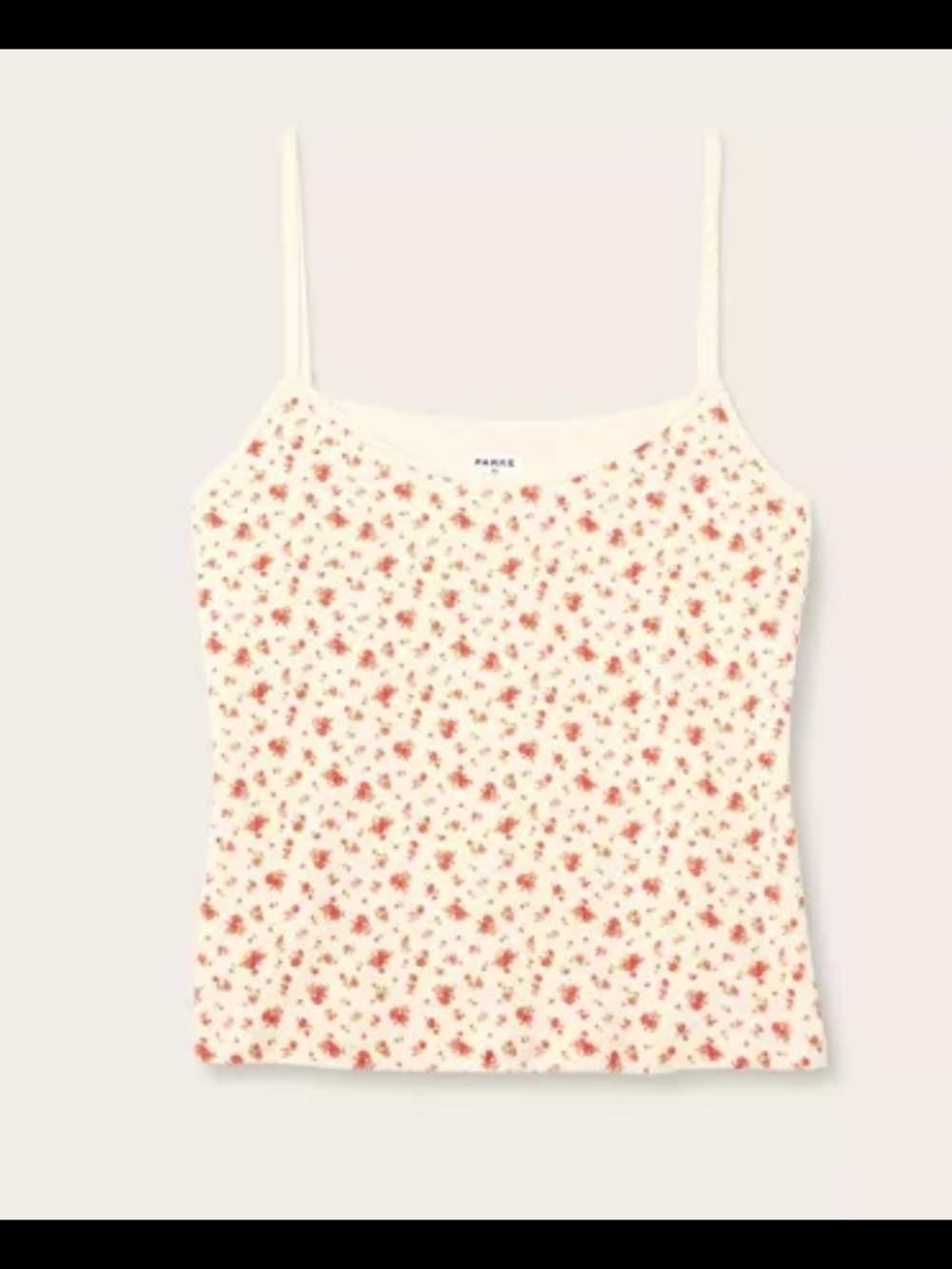 PARKE x Target Pointelle Floral Tank Limited EDITION SOLD OUT! NWT